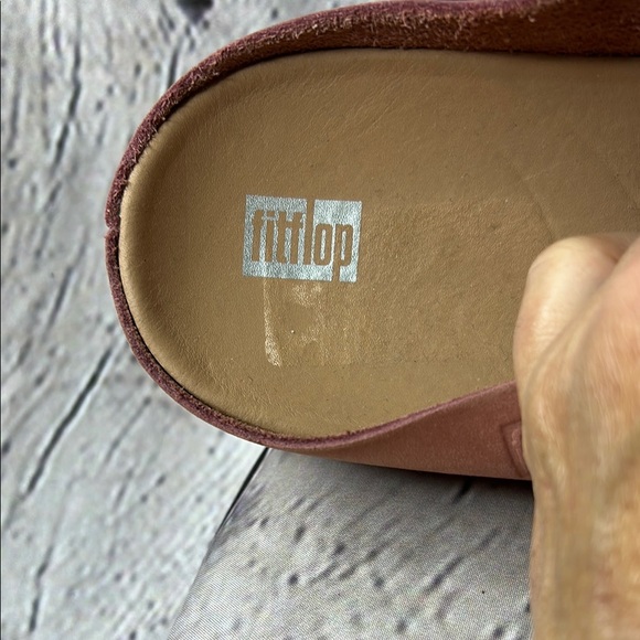 Fitflop Pink Mules & Clogs Comfortable Slip-On - Picture 2 of 12